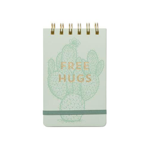 Free Hugs Spiral Notebook