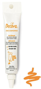 Decora Writing Icing - Orange