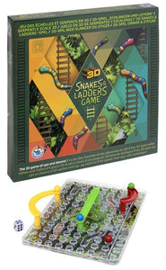 3D Snakes And Ladders Game