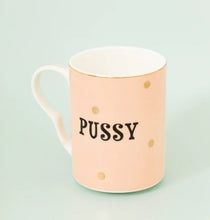 Load image into Gallery viewer, Yvonne Medium Mug -  Pussy Cat
