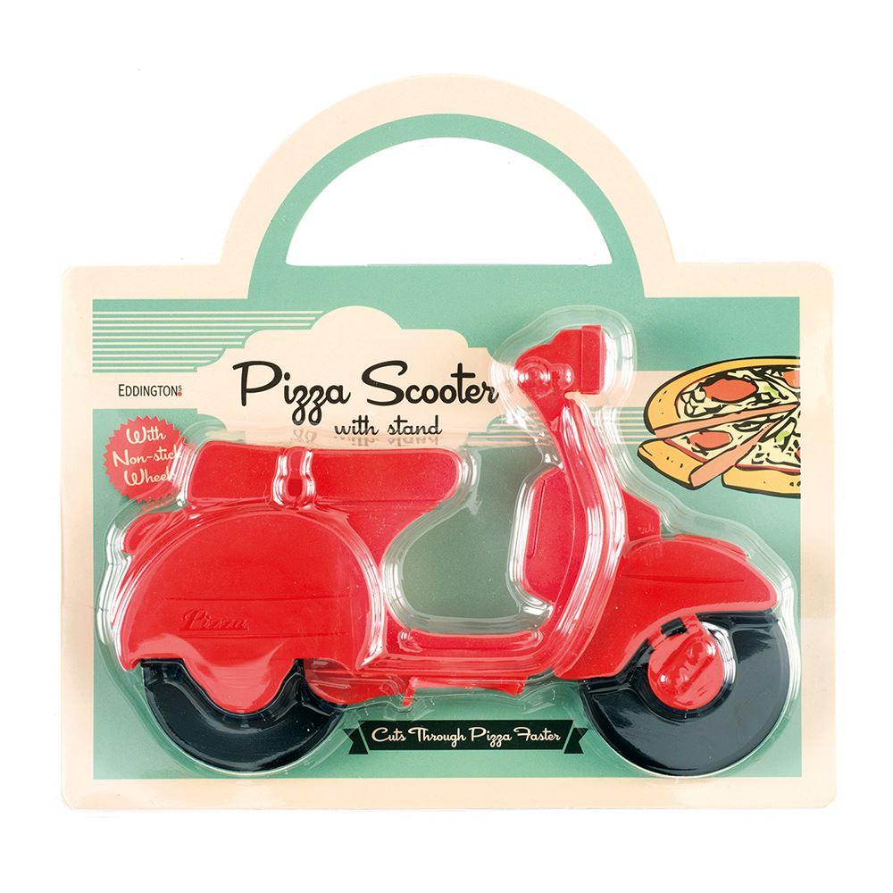 Eddingtons Pizza Scooter Cutter - Red