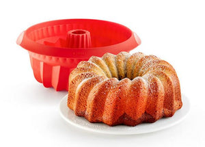 Lekue Deep Savarin Red - 22cm