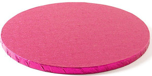 Decora Round Cakeboard Fuchsia 25cm