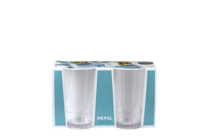 Mepal Glass Flow Set Of 2 275ml