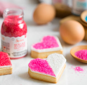 Decora Glitter Sugar - Fuchsia