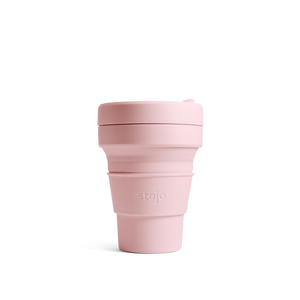 Stojo Collapsible Mug 12oz - Carnation