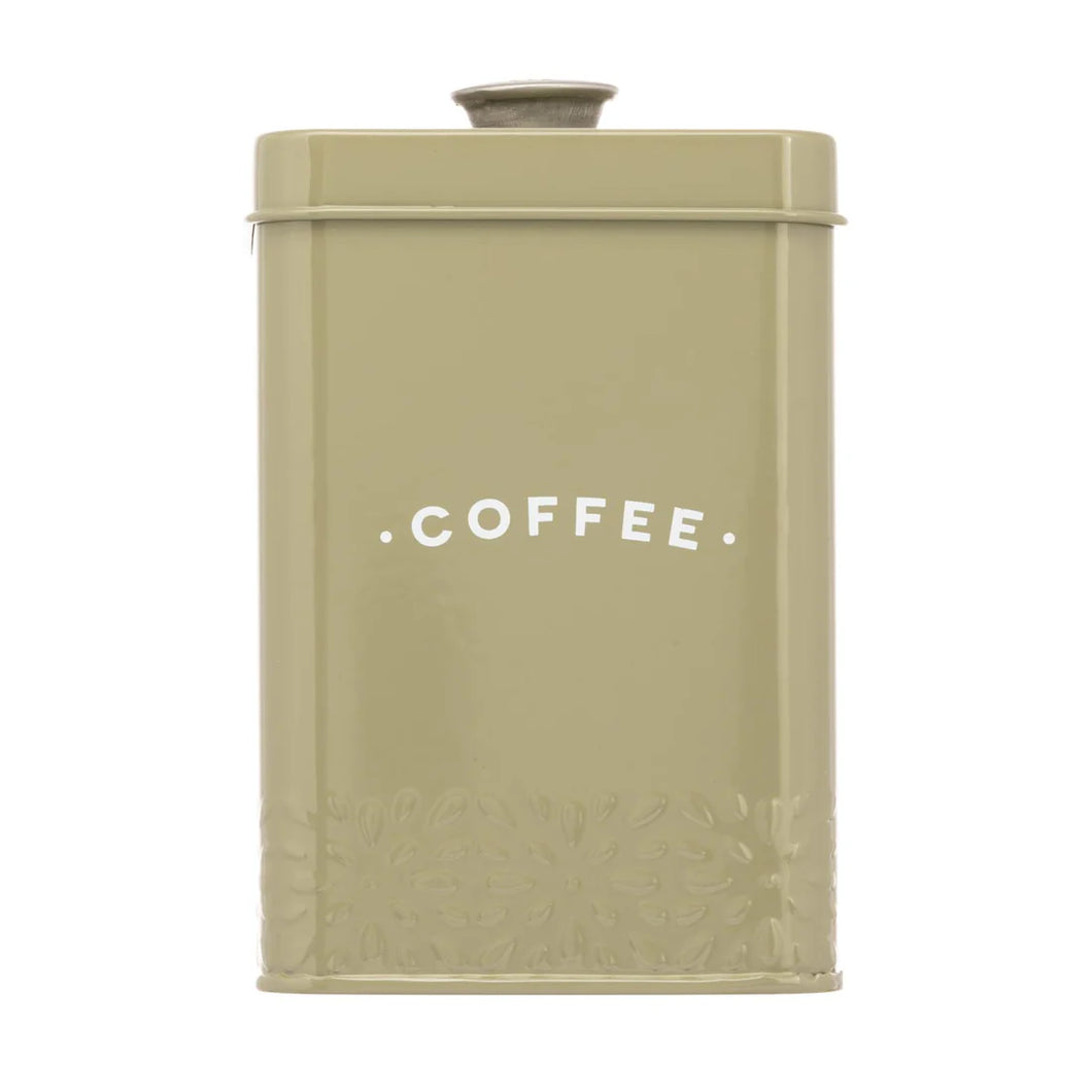 Artisan Street Coffee Storage Canister - Moss