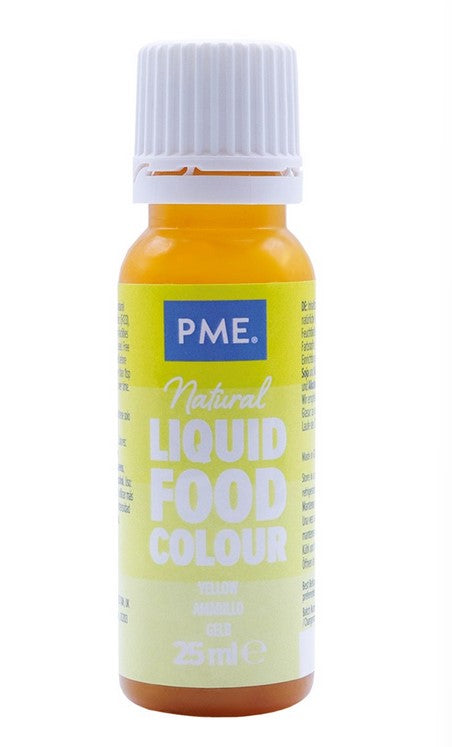 PME Natural Food Colour - Lemon Yellow