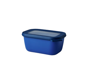 Mepal Multi Bowl Cirqula Rectangular 750ml- Vivid Blue