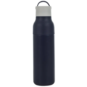 Lund Active Water Bottle 500ml - Indigo & White