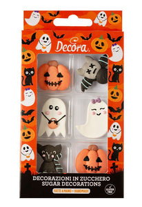 Decora Sugar Decorations - Mr&Mrs Ghost