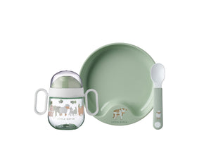 Mepal Mio Baby Dinnerware Set 3 pcs - Little Dutch Little Farm