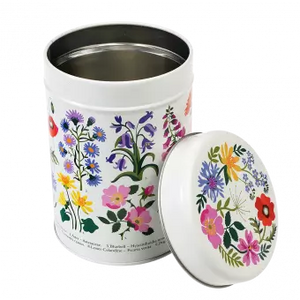 Rex Canister Storage Tin - Wild Flowers