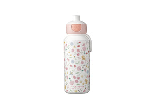 Mepal Campus Pop-up Bottle 400ml - Flowers & Butterflies