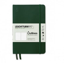 Load image into Gallery viewer, Leuchtturm Outlines Notebook - Walden Green
