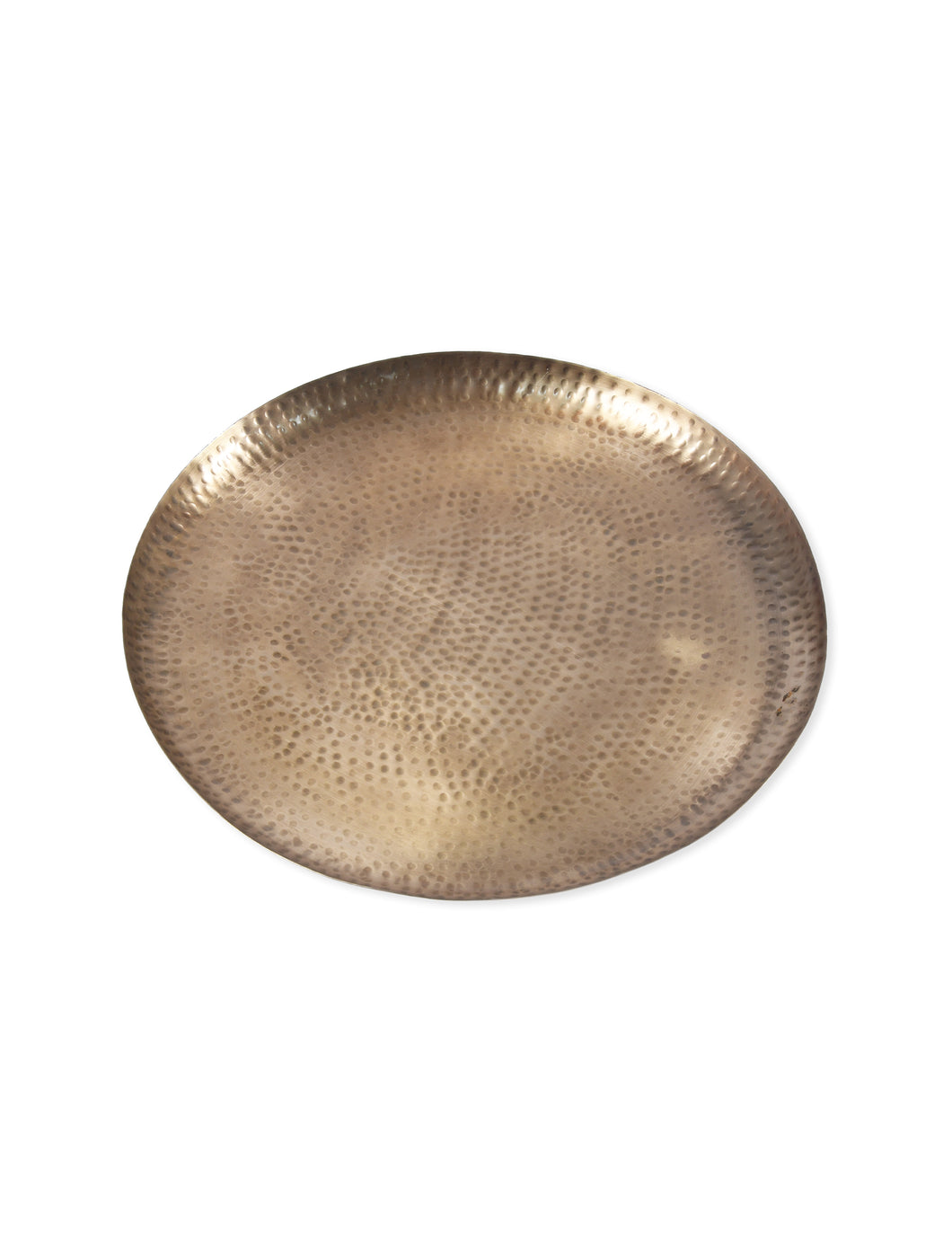 Garden Trading Charlton Hammered Tray Brass Finish