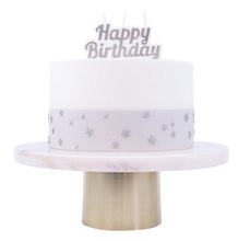 Load image into Gallery viewer, PME Happy Birthday Candle - Silver
