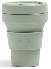 Load image into Gallery viewer, Stojo Collapsible mug 12oz - Sage
