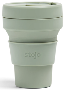 Stojo Collapsible mug 12oz - Sage