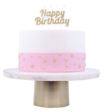 Load image into Gallery viewer, PME Happy Birthday Candle - Gold
