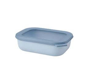 Mepal Multi Bowl Cirqula Rectangular 1000ml - Vivid Blue