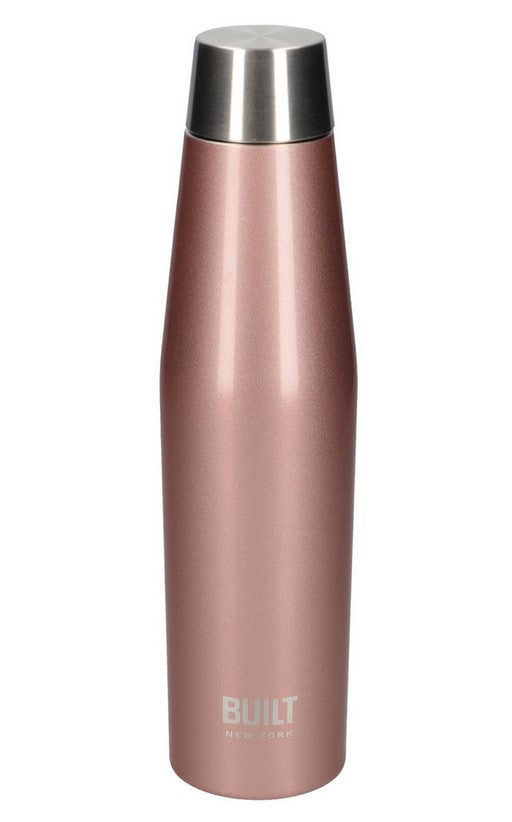 Built Perfect Seal Hydration Bottle 540ml - Rose Gold