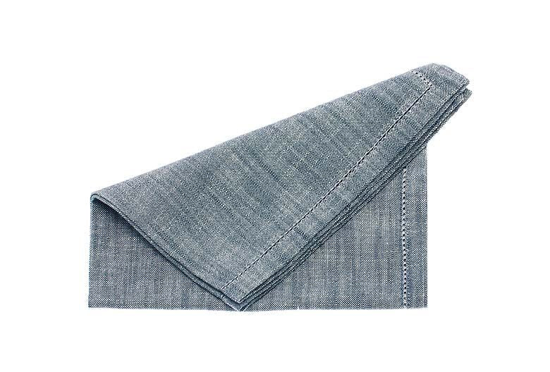 Walton's Chambray Napkin Flint Blue set of 4