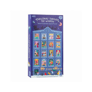 Festive; Christmas Through the Window Jigsaw Avent Jigsaw Puzzles