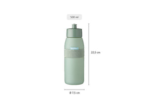 Mepal Sports Bottle Ellipse 500m Nordic Black