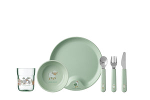 Mepal Mio Children's Dinnerware Set 6 pcs Little Dutch Little Farm