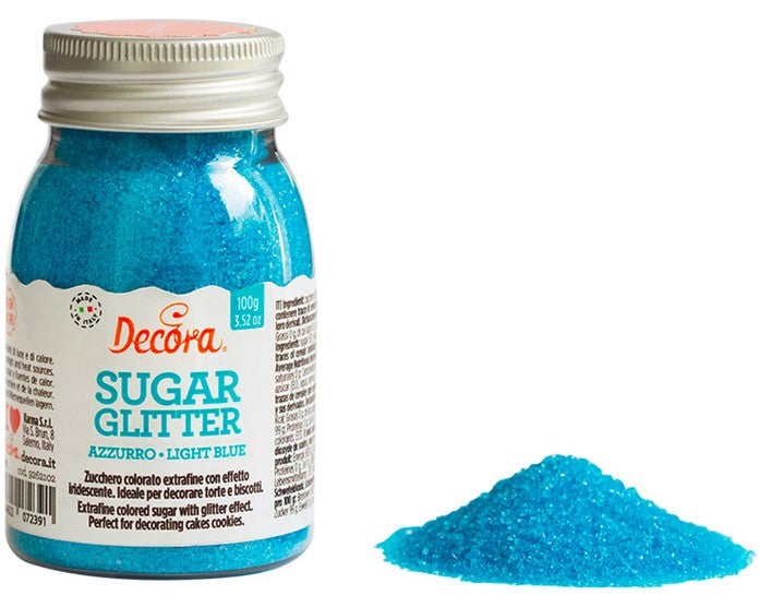 Decora Glitter Sugar - Light Blue