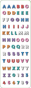 Letters & Numbers Stickers