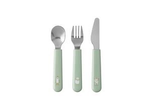 Mepal Mio Children's cutlery set  3 pcs - Little Dutch Little Farm