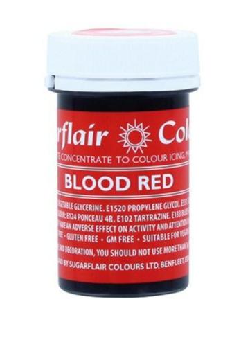 Sugarflair Blood Red Spectral Paste - 25g