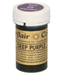 Sugarflair Paste Colour - Deep Purple