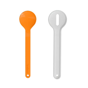 Trebonn Nest & Serve Salad Server -  Orange & White