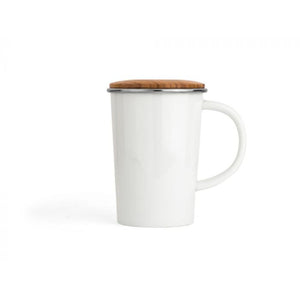 Bredemeijer Tea Mug Bamboo - White