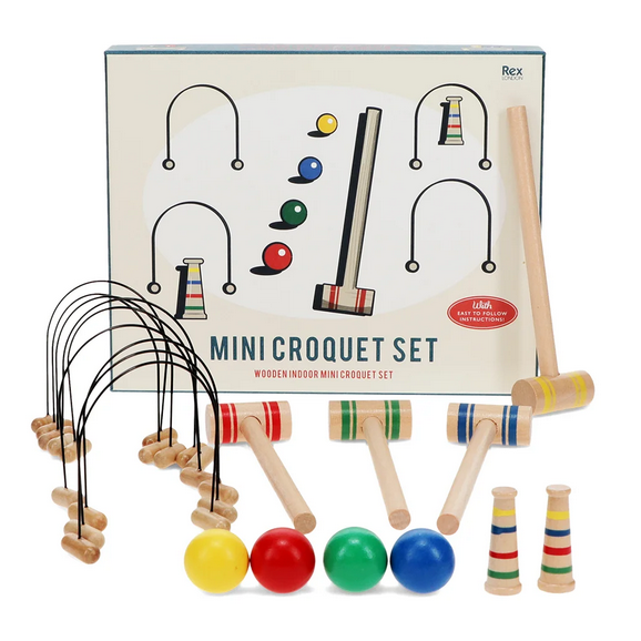 Rex Mini croquet set