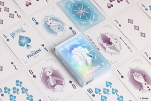 Bicycle Blue Frozen Playing Cards