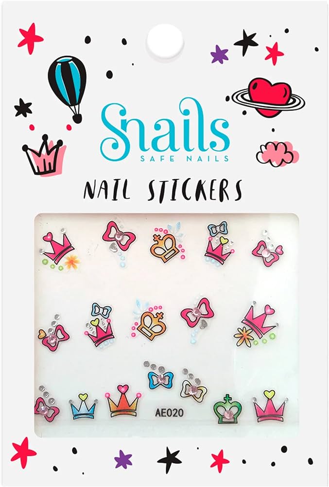 Snails Nail Stickers Perfect Princess