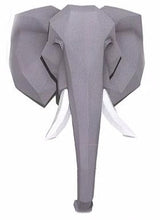 Load image into Gallery viewer, Elephant Head - Grey large

