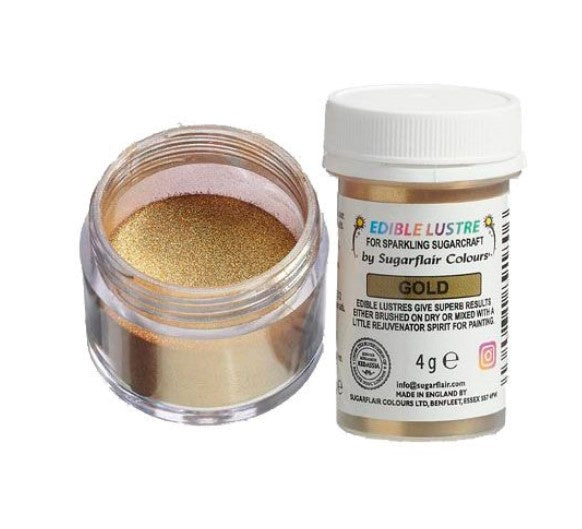 Sugarflair Edible Lustre Gold