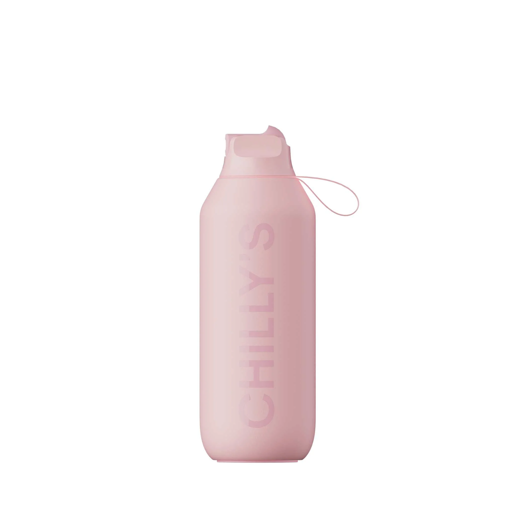 Chilly's Series 2 Flip Bottle 500ml - Blush Pink