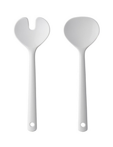 Mepal Synthesis Salad Server Small Set 2pcs-White