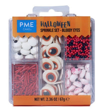 Load image into Gallery viewer, PME Halloween Sprinkles - 5-in-1 Bloody Eyes
