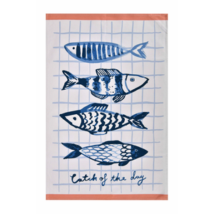 Ulster Weavers Tea Towel -  Catch of the Day