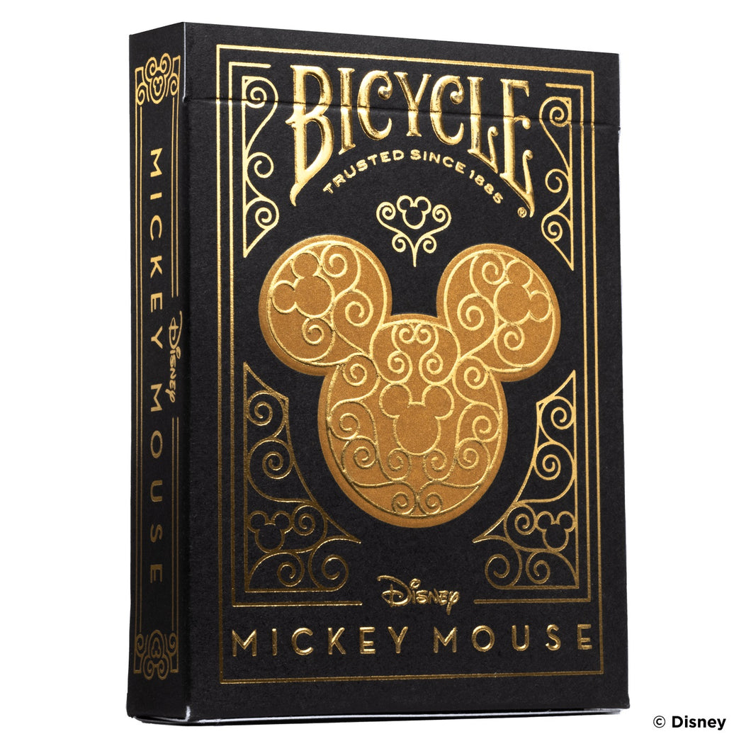 Bicycle Gold Micky Mouse Playing Cards