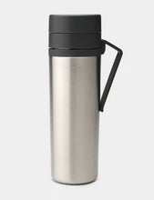 Load image into Gallery viewer, Brabantia  Make &amp; Take Insulated Flask 0.5L - Dark Grey
