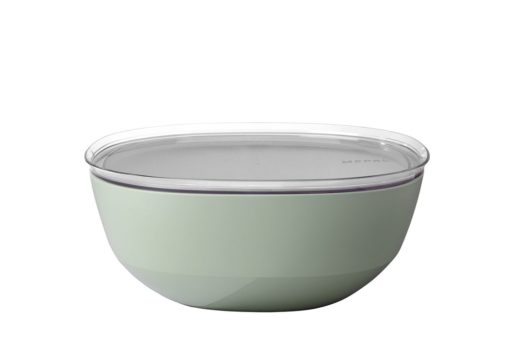 Mepal Serving bowl Silueta 5000mL with lid - Nordic Sage