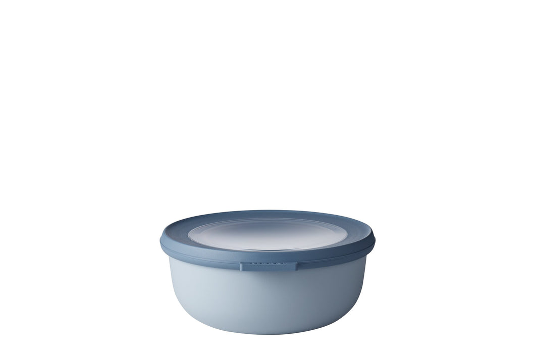 Mepal Multi Bowl Cirqula Round 750ml - Nordic Blue